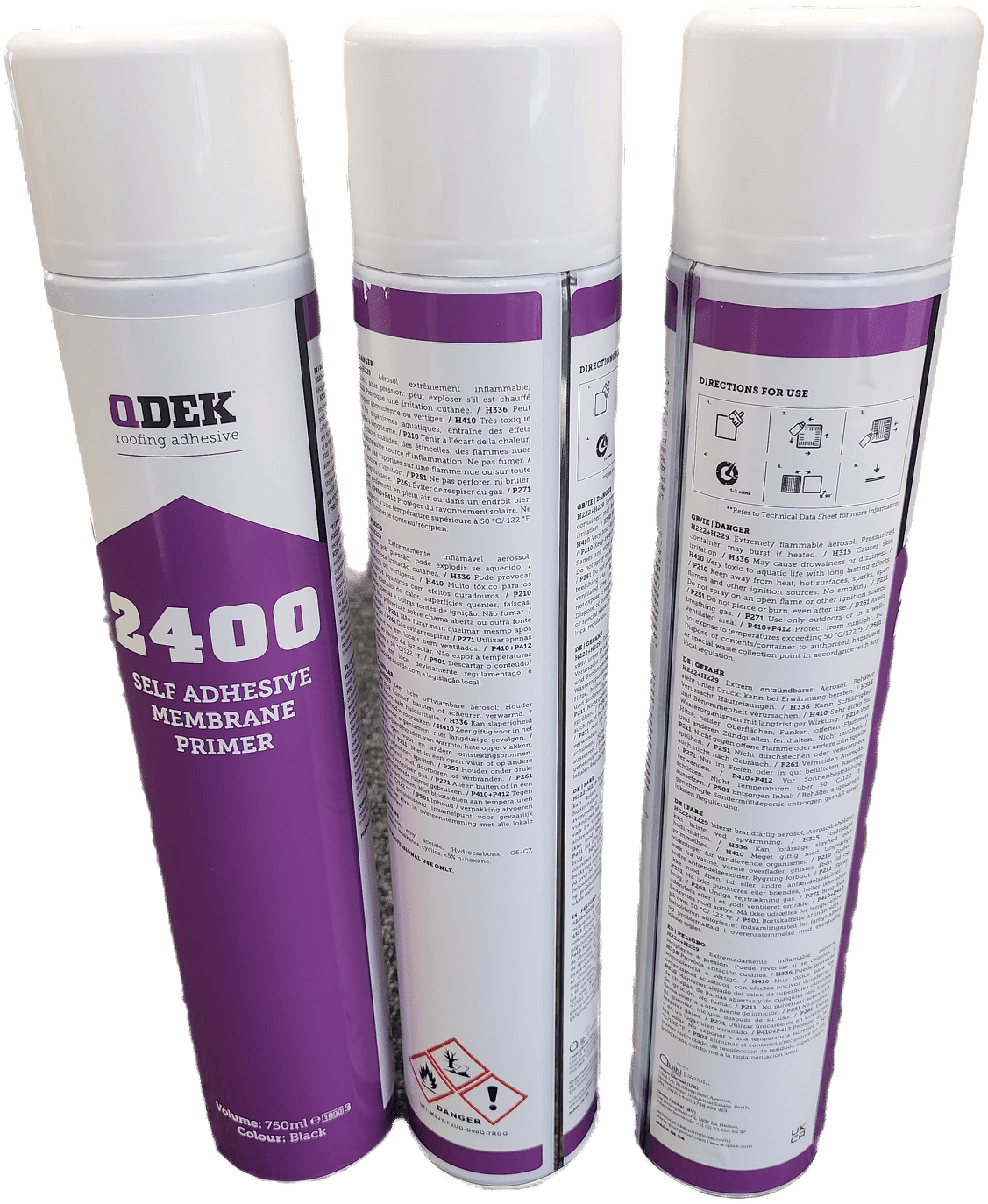 Primaire PareVapeur et Membrane autoadhésive bombonne/aérosol